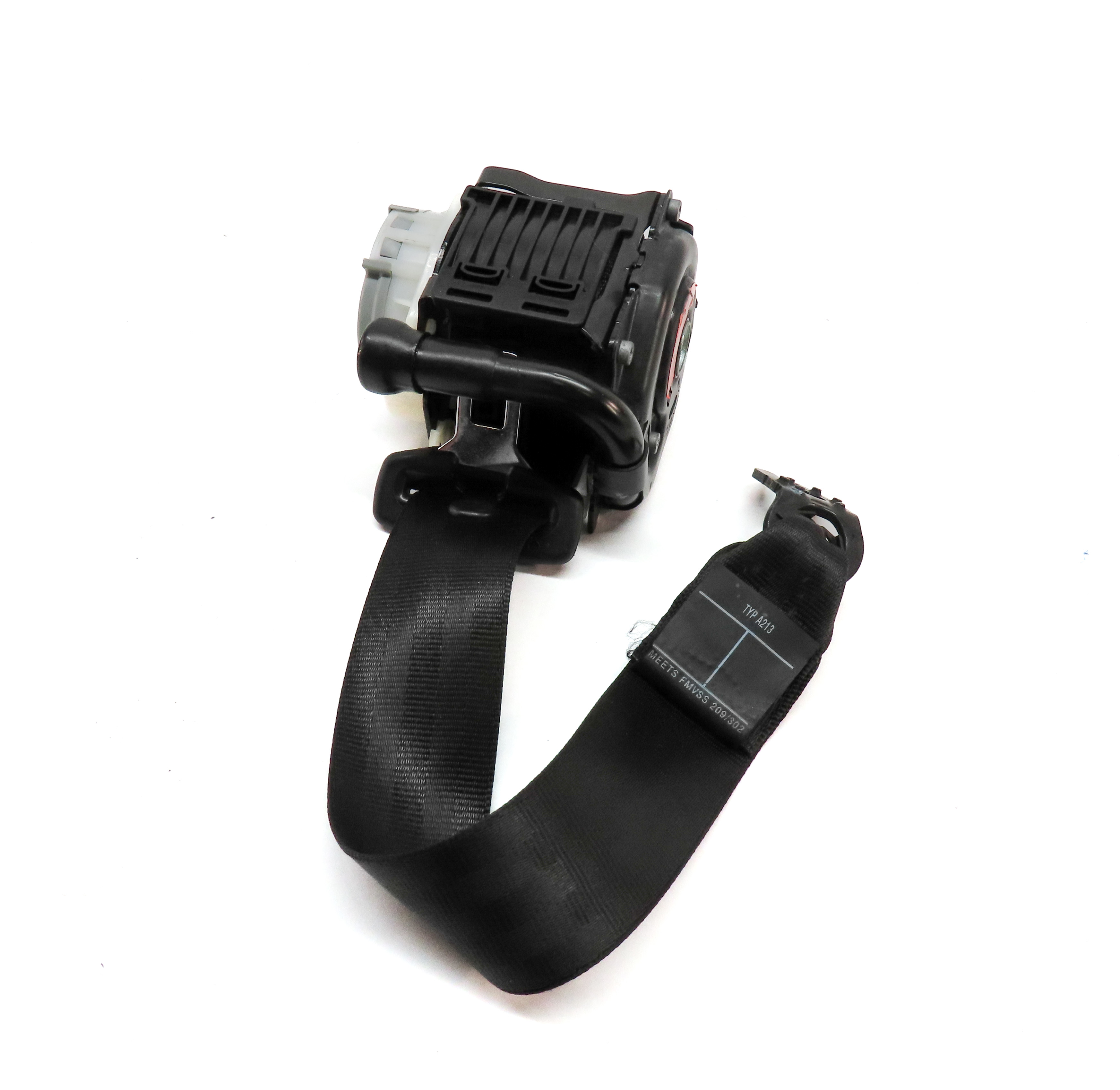 2017 AUDI A6 (C7 4G) REAR RIGHT SEAT SEATBELT RETRACTOR (BLACK) — exact item pictured